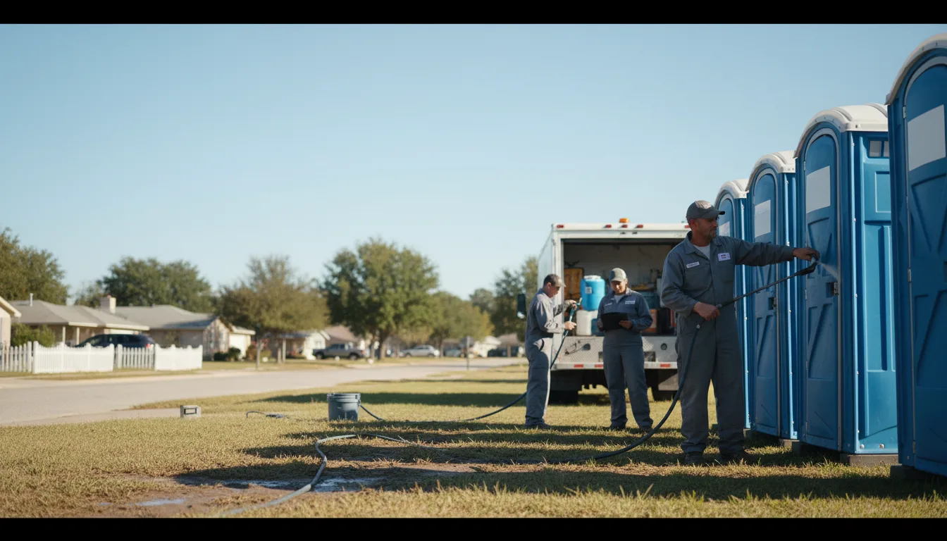 Long-Term Portable Toilet Rental in Overbrook, KS near me